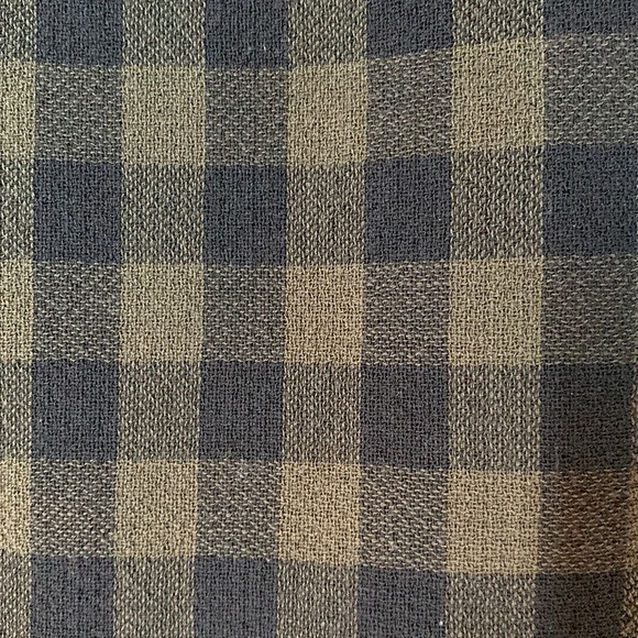 ALC midi skirt. Checkered black and olive green colour - Picture 3 of 8